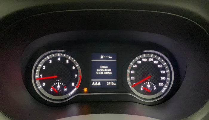 2024 Hyundai AURA S 1.2, Petrol, Manual, 2,413 km, Odometer Image
