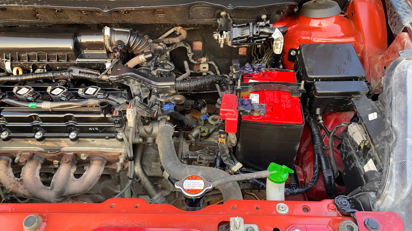 2019 Toyota Glanza V, Petrol, Manual, 53,194 km, Engine View - Left
