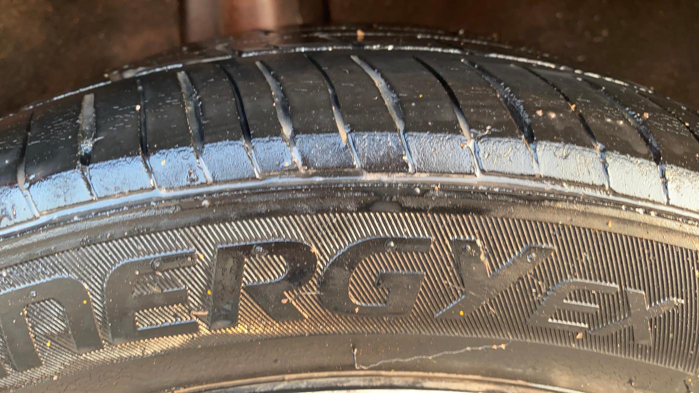 2019 Toyota Glanza V, Petrol, Manual, 53,194 km, Right Rear Tyre Tread