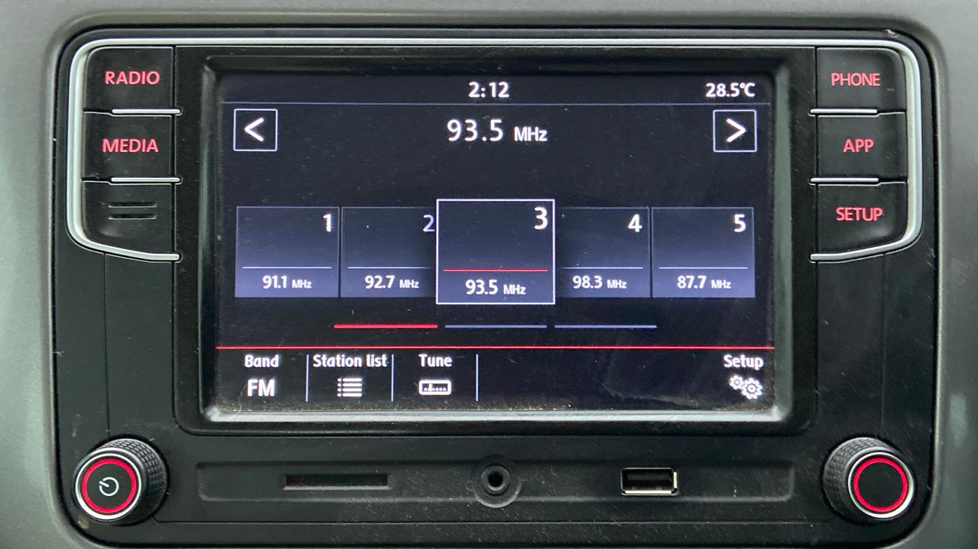 2021 Volkswagen Vento HIGHLINE PLUS 1.0L TSI AT, Petrol, Automatic, 17,712 km, Infotainment System