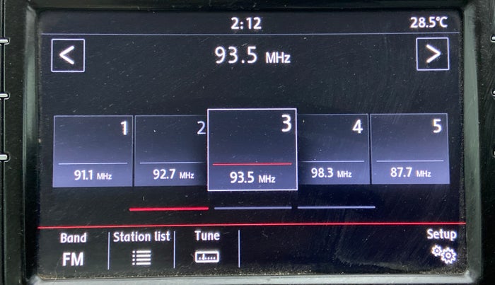 2021 Volkswagen Vento HIGHLINE PLUS 1.0L TSI AT, Petrol, Automatic, 17,712 km, Touchscreen Infotainment System