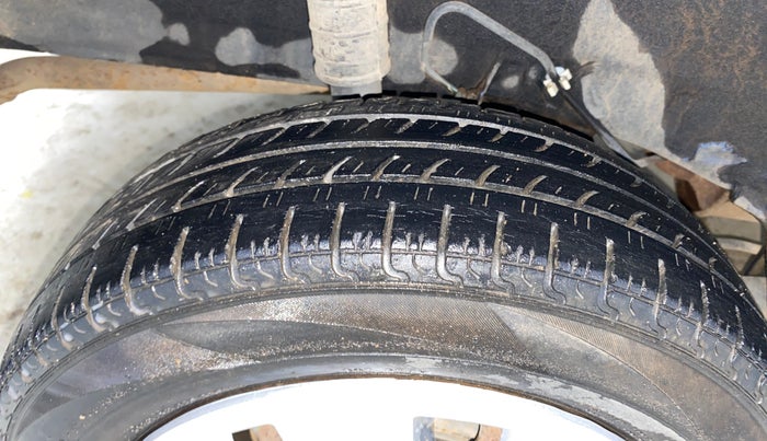 2017 Datsun Go Plus T, Petrol, Manual, 20,192 km, Right Rear Tyre Tread