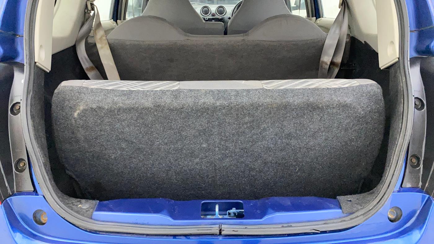 2017 Datsun Go Plus T, Petrol, Manual, 20,192 km, Boot Inside