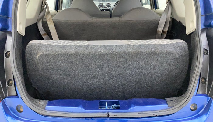 2017 Datsun Go Plus T, Petrol, Manual, 20,192 km, Boot Inside