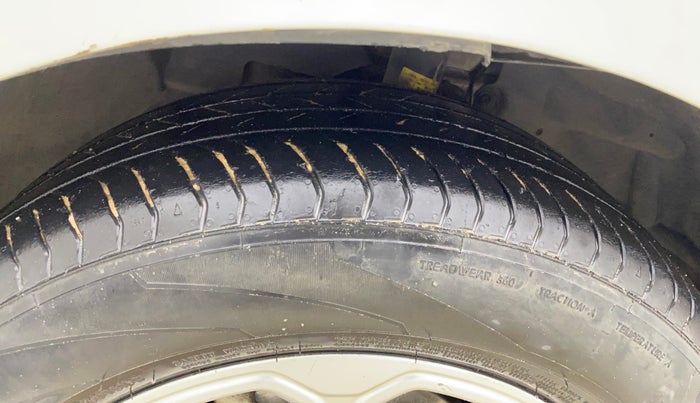 2019 Ford Ecosport TITANIUM + 1.5L DIESEL, Diesel, Manual, 1,26,514 km, Left Front Tyre Tread