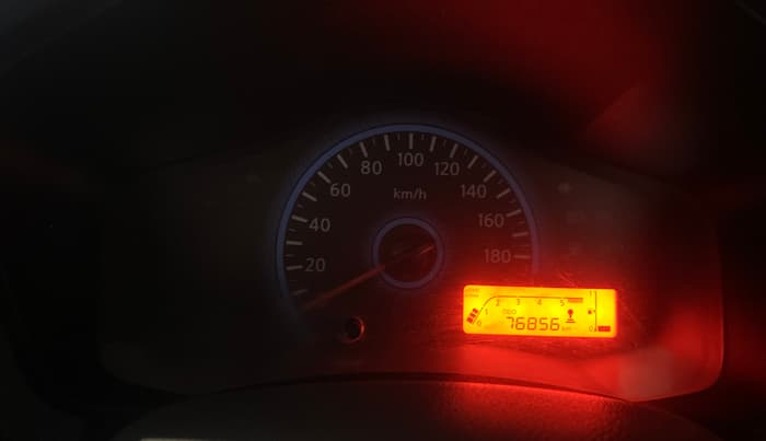 2016 Datsun Redi Go T (O), Petrol, Manual, 76,812 km, Odometer Image