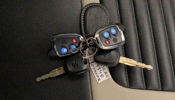 2021 Maruti New Wagon-R LXI CNG 1.0, CNG, Manual, 28,041 km, Key Close Up