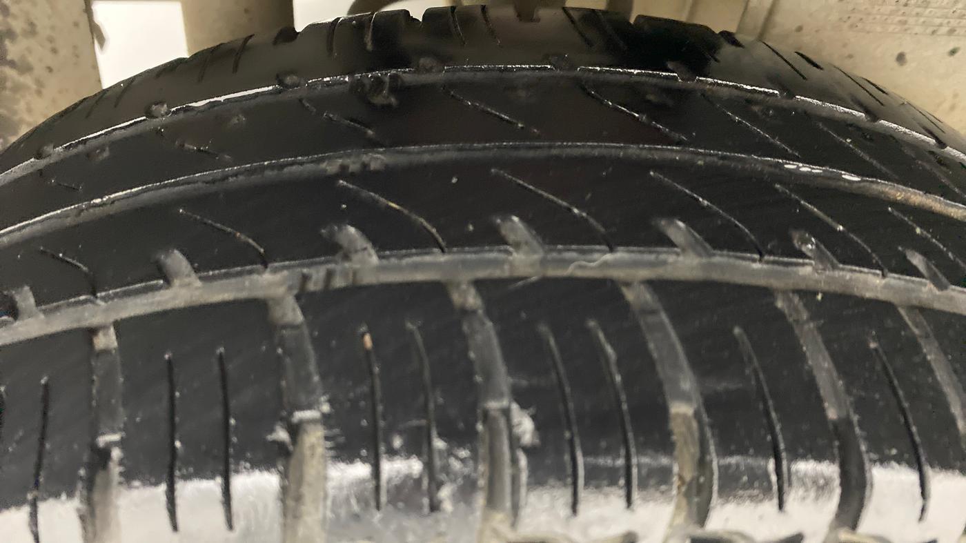 2017 Tata Nano TWIST XTA, Petrol, Automatic, 38,118 km, Right Rear Tyre Tread