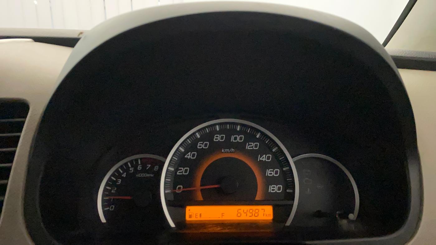 2014 Maruti Wagon R 1.0 VXI, Petrol, Manual, 64,980 km, Odometer Image