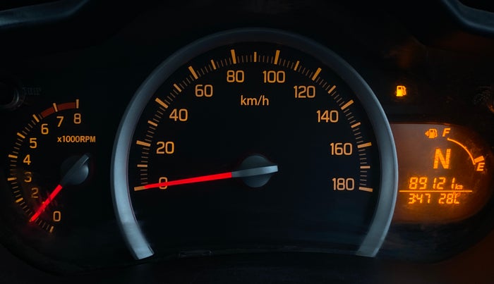 2016 Maruti Celerio ZXI AMT, Petrol, Automatic, 89,116 km, Odometer Image