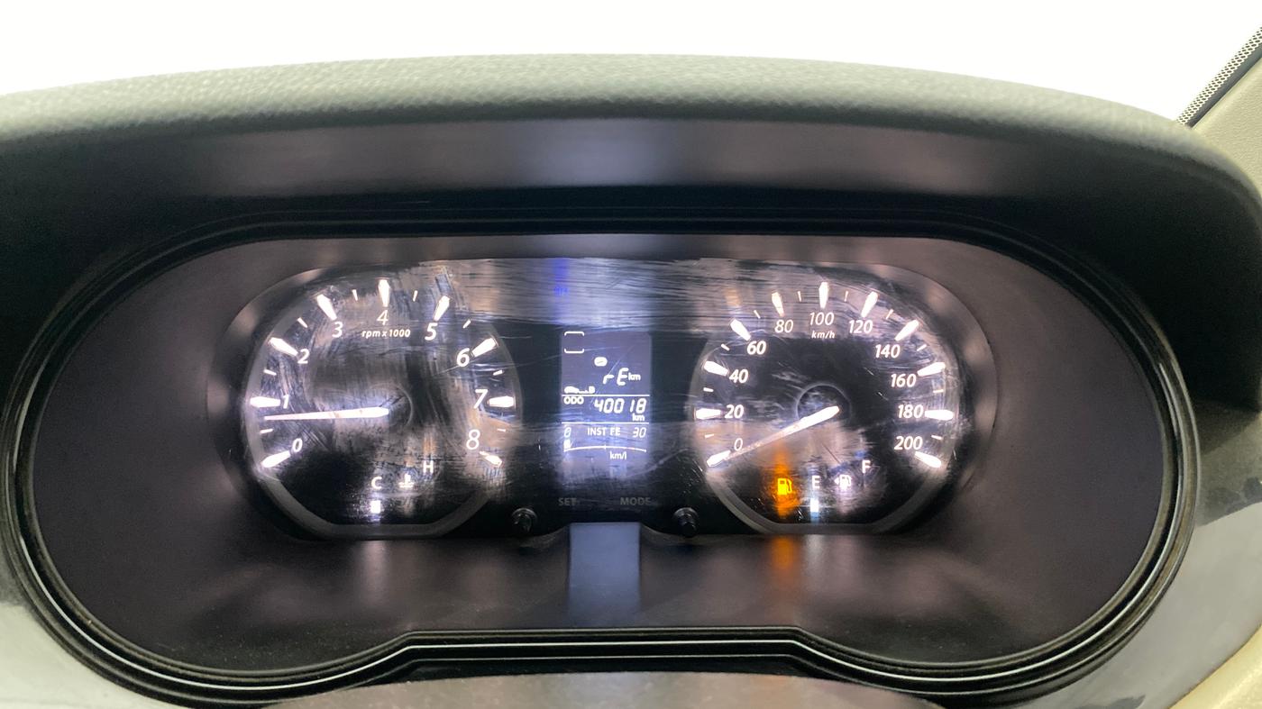 2015 Tata Zest XMS PETROL, Petrol, Manual, 39,973 km, Odometer Image