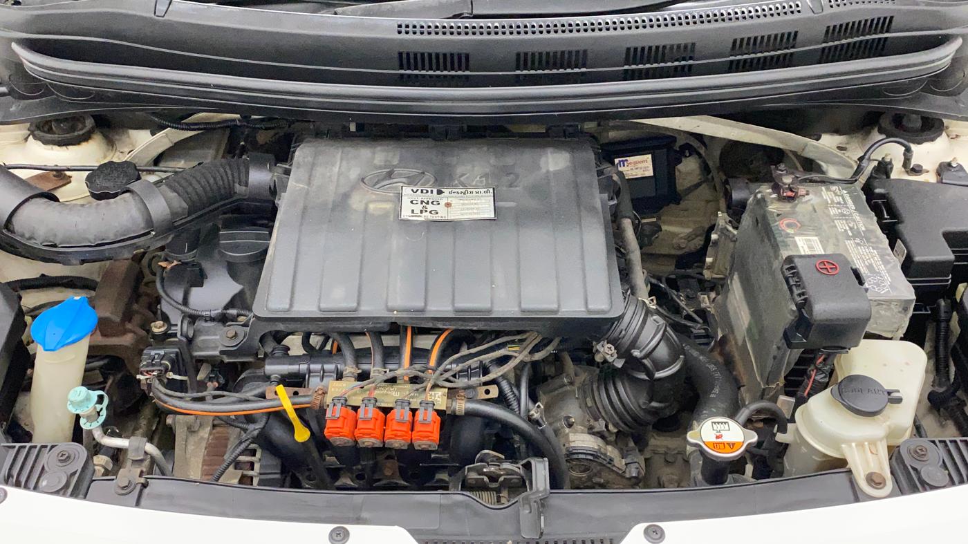 2015 Hyundai Grand i10 MAGNA 1.2 KAPPA VTVT, CNG, Manual, 1,03,121 km, Open Bonet
