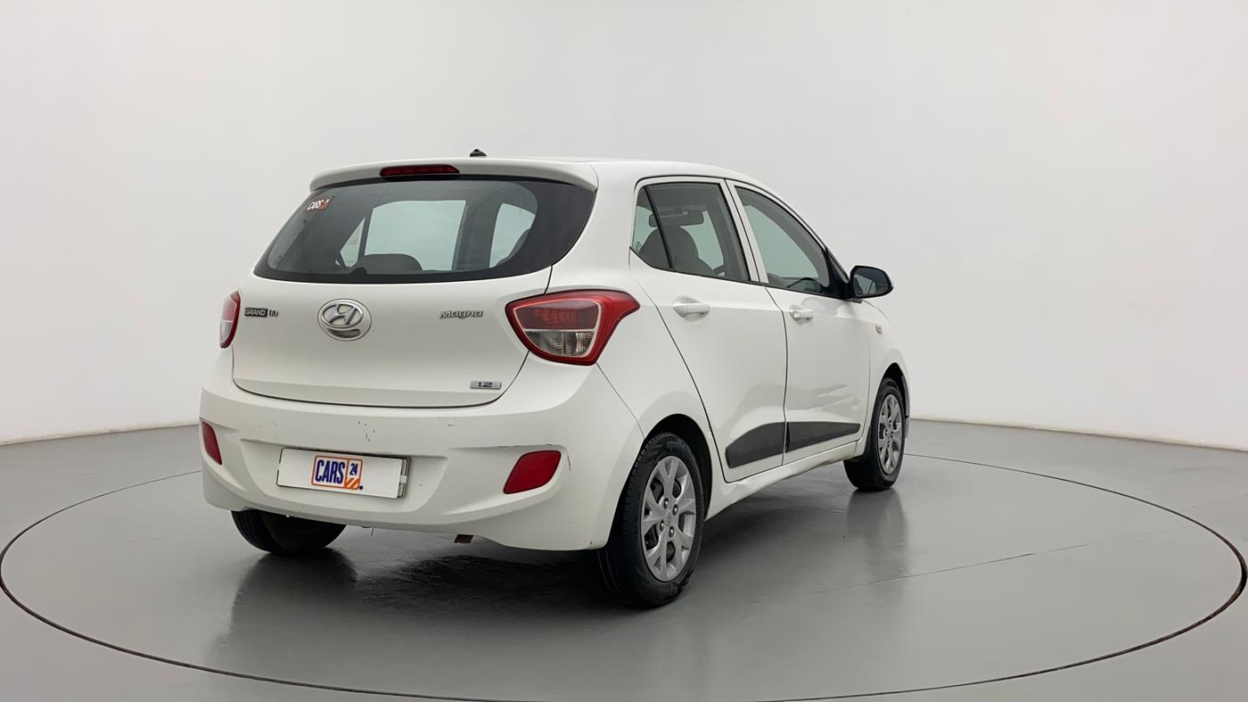 2015 Hyundai Grand i10 MAGNA 1.2 KAPPA VTVT, CNG, Manual, 1,03,121 km, Right Back Diagonal
