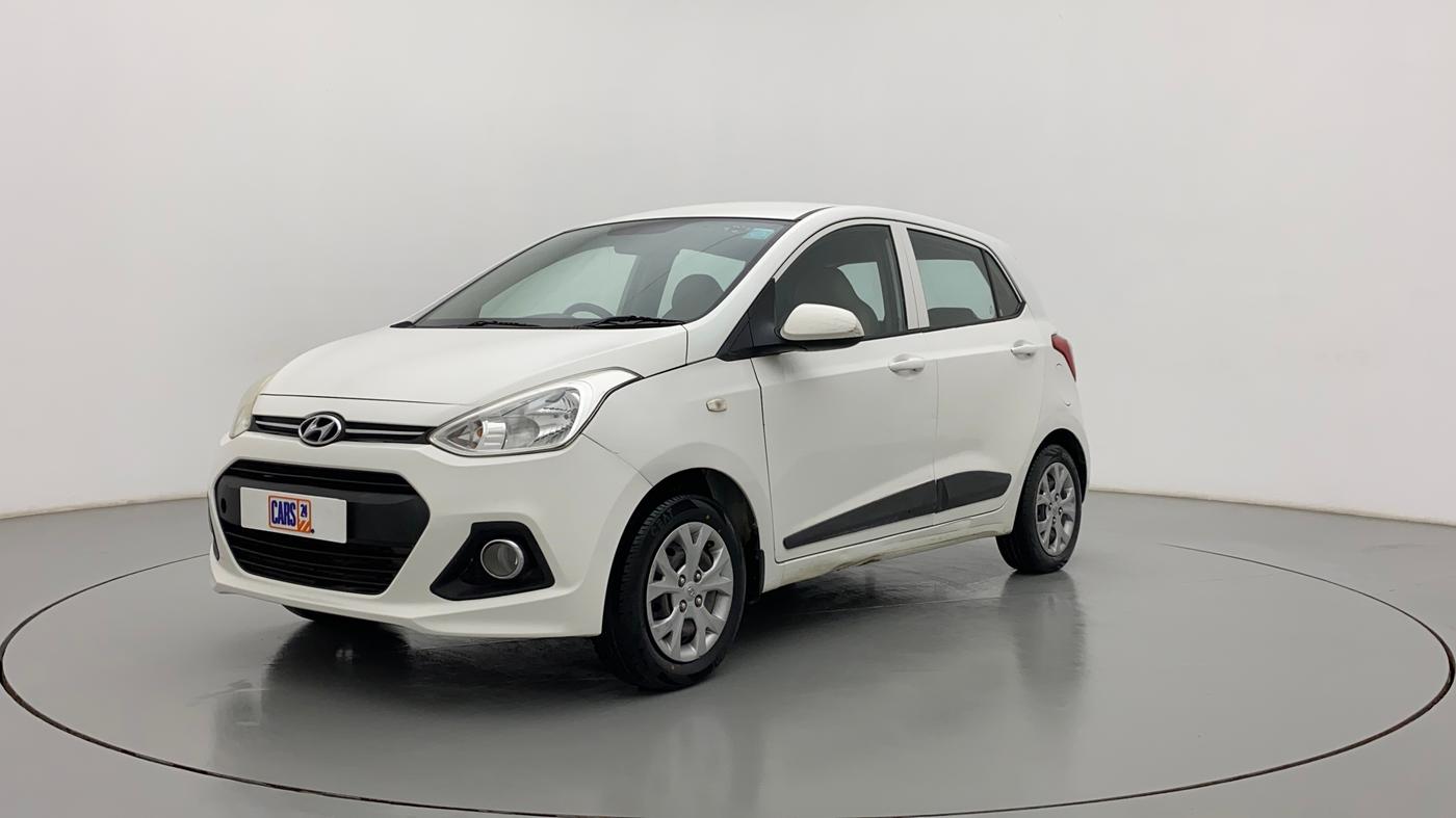 2015 Hyundai Grand i10 MAGNA 1.2 KAPPA VTVT, CNG, Manual, 1,03,121 km, Left Front Diagonal