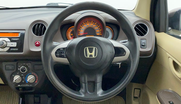 2012 Honda Brio S MT, Petrol, Manual, 92,365 km, Steering Wheel Close Up