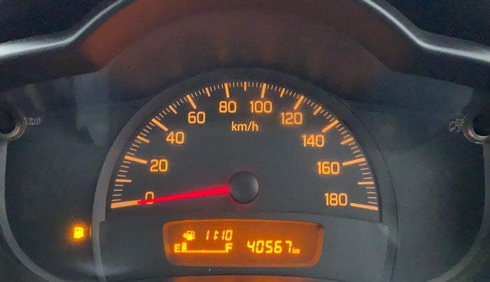 2015 Maruti Celerio VXI d, Petrol, Manual, 40,682 km, Odometer Image