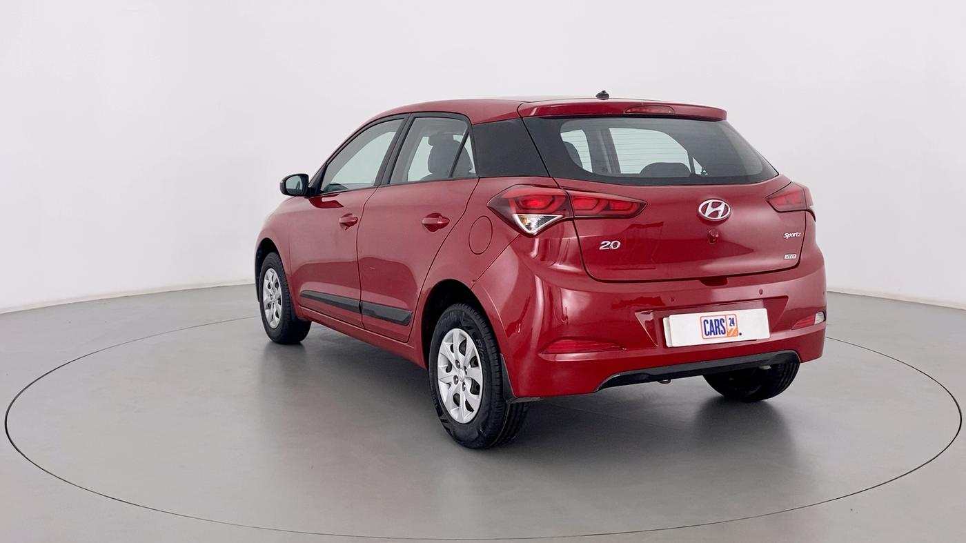 2015 Hyundai Elite i20 SPORTZ 1.2, Petrol, Manual, 57,921 km, Left Back Diagonal