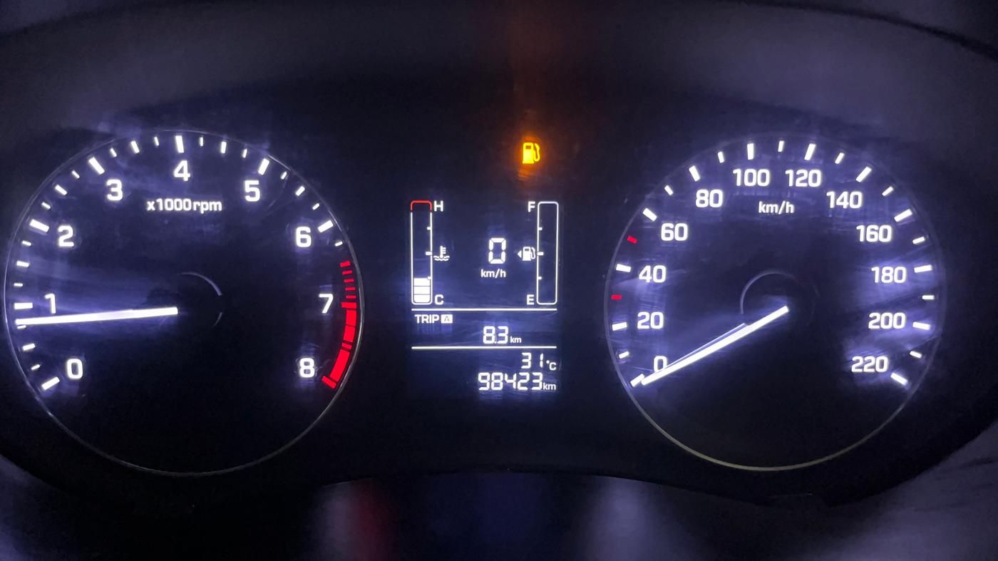 2016 Hyundai Elite i20 SPORTZ 1.2, Petrol, Manual, 98,563 km, Odometer Image