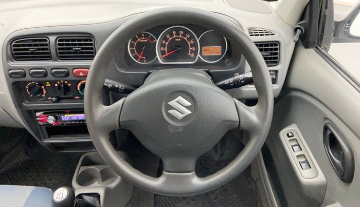 2011 Maruti Alto K10 VXI, Petrol, Manual, 34,213 km, Steering Wheel Close Up