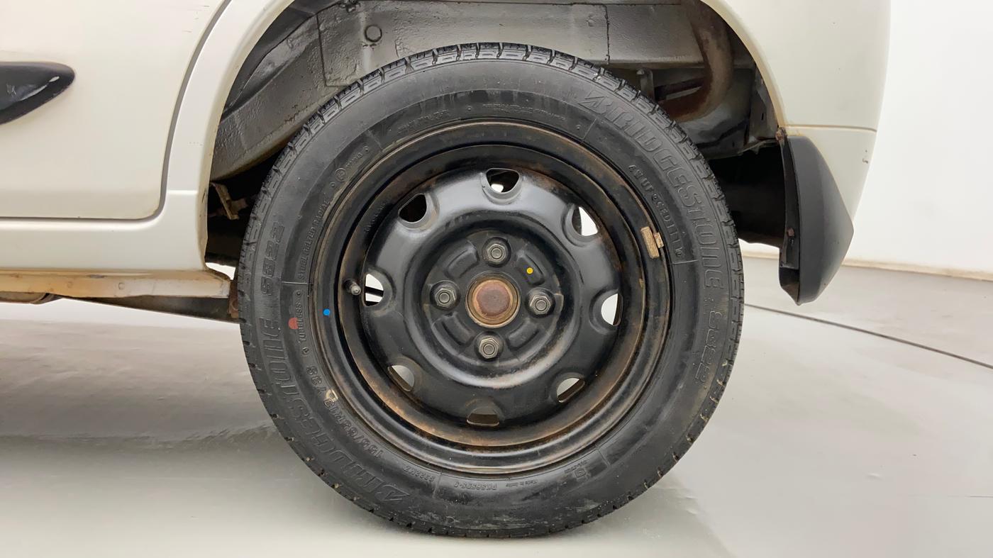 2011 Maruti Alto K10 VXI, Petrol, Manual, 34,213 km, Left Rear Wheel