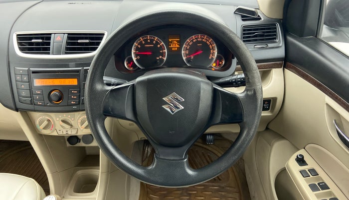 2013 Maruti Swift Dzire VXI, Petrol, Manual, 61,919 km, Steering Wheel Close Up
