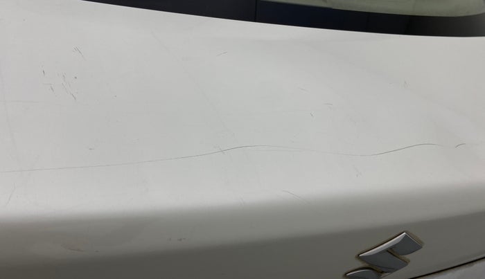 2013 Maruti Swift Dzire VXI, Petrol, Manual, 61,919 km, Dicky (Boot door) - Minor scratches