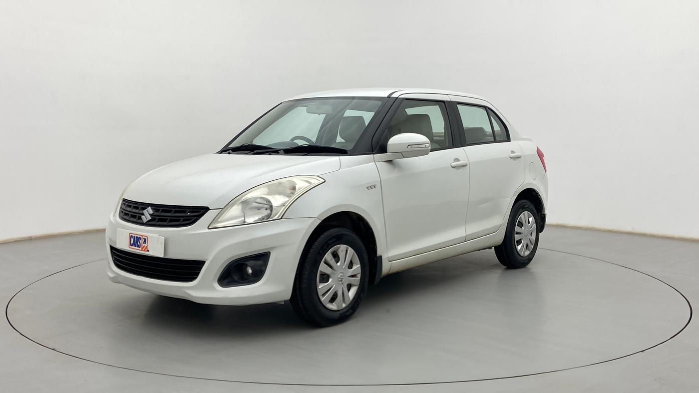 2013 Maruti Swift Dzire VXI, Petrol, Manual, 61,919 km, Left Front Diagonal