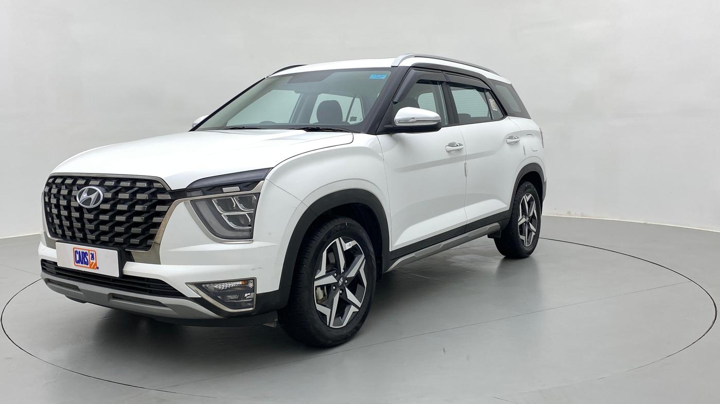 2022 Hyundai ALCAZAR PRESTIGE 2.0 MT 7STR, Petrol, Manual, 9,042 km, Left Front Diagonal