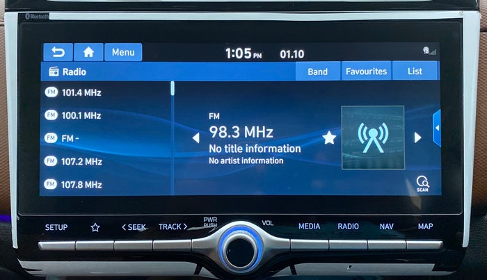 2022 Hyundai ALCAZAR PRESTIGE 2.0 MT 7STR, Petrol, Manual, 9,042 km, Infotainment System