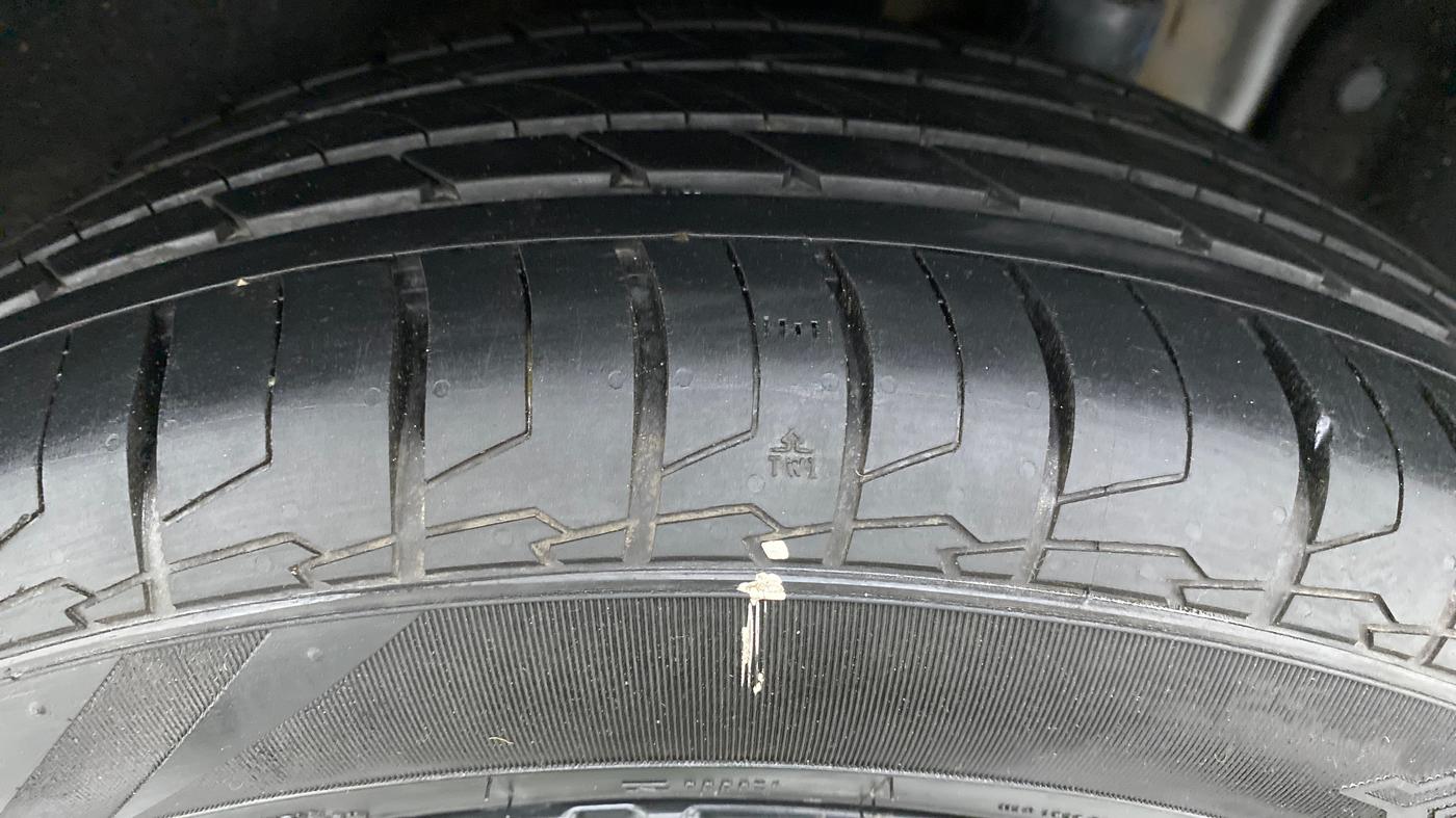 2022 Hyundai ALCAZAR PRESTIGE 2.0 MT 7STR, Petrol, Manual, 9,042 km, Left Rear Tyre Tread