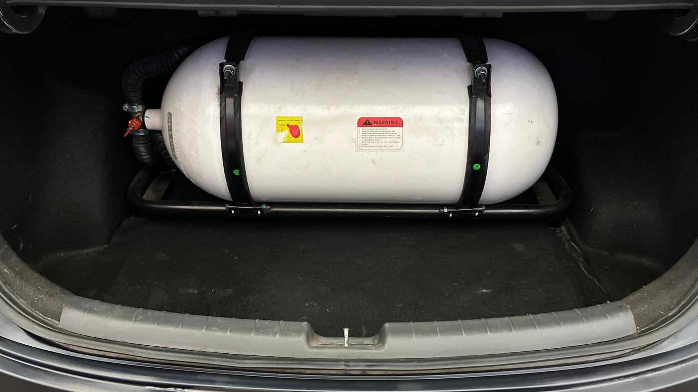 2024 Hyundai AURA SX 1.2 CNG, CNG, Manual, 57,922 km, Boot Inside