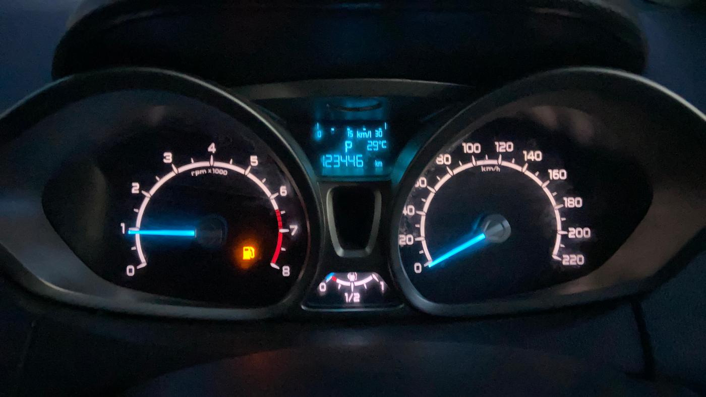 2015 Ford Ecosport TITANIUM 1.5L PETROL AT, Petrol, Automatic, 1,23,430 km, Odometer Image
