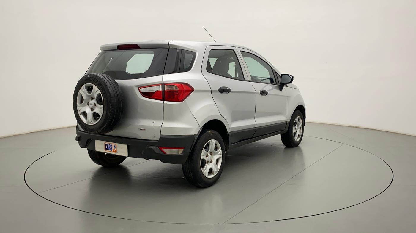 2017 Ford Ecosport AMBIENTE 1.5L DIESEL, Diesel, Manual, 91,888 km, Right Back Diagonal