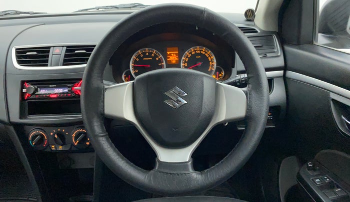 2012 Maruti Swift VXI, Petrol, Manual, 20,264 km, Steering Wheel Close Up