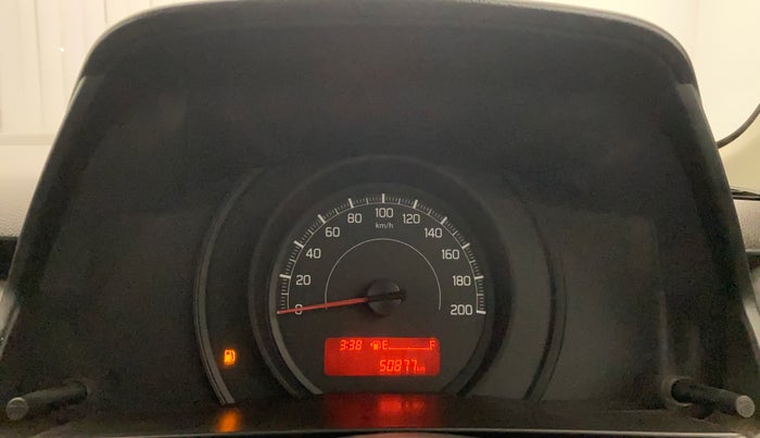 2021 Maruti Swift LXI, Petrol, Manual, 50,855 km, Odometer Image