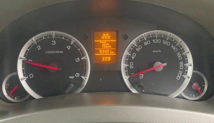 2014 Maruti Ertiga ZDI, Diesel, Manual, 93,357 km, Odometer Image