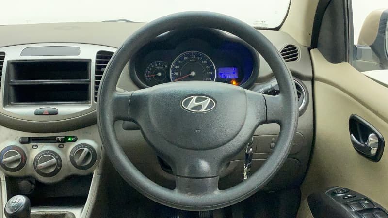2011 Hyundai i10 MAGNA 1.2, Petrol, Manual, 47,013 km, Steering Wheel Close Up