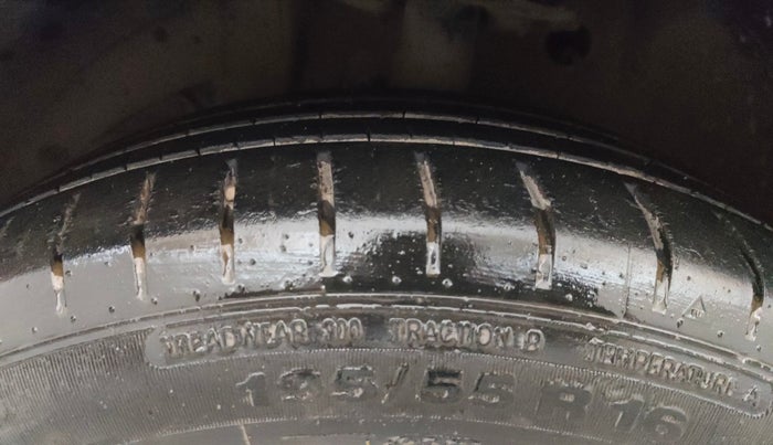 2021 Maruti Baleno ZETA CVT PETROL 1.2, Petrol, Automatic, 49,890 km, Left Front Tyre Tread