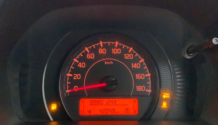 2019 Maruti New Wagon-R LXI CNG 1.0, CNG, Manual, 42,263 km, Odometer Image