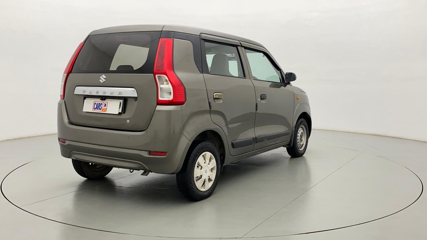 2019 Maruti New Wagon-R LXI CNG 1.0, CNG, Manual, 42,263 km, Right Back Diagonal