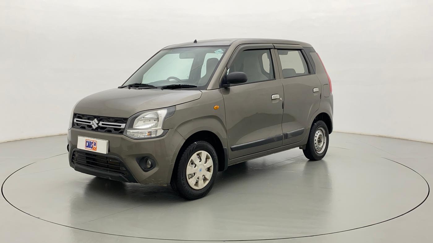 2019 Maruti New Wagon-R LXI CNG 1.0, CNG, Manual, 42,263 km, Left Front Diagonal