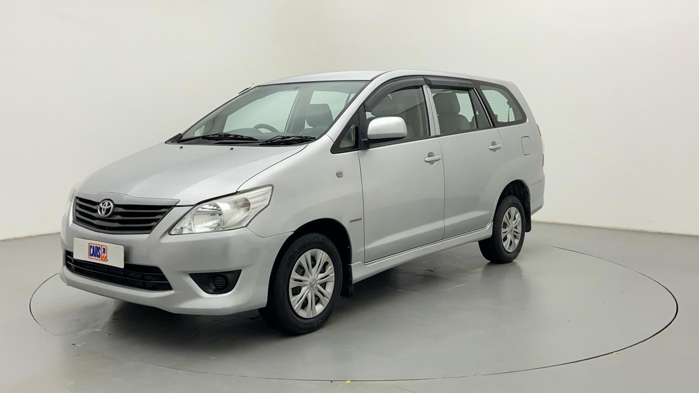 2013 Toyota Innova 2.5 GX 7 STR BS IV, Diesel, Manual, 1,21,826 km, Left Front Diagonal