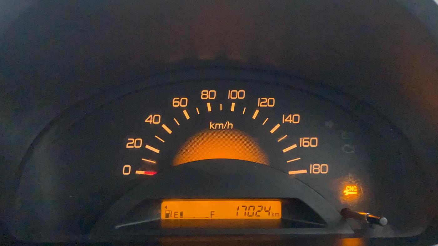 2018 Maruti Wagon R 1.0 LXI CNG, CNG, Manual, 17,078 km, Odometer Image