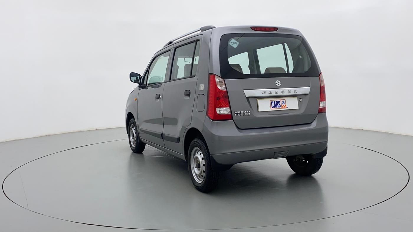 2018 Maruti Wagon R 1.0 LXI CNG, CNG, Manual, 17,078 km, Left Back Diagonal