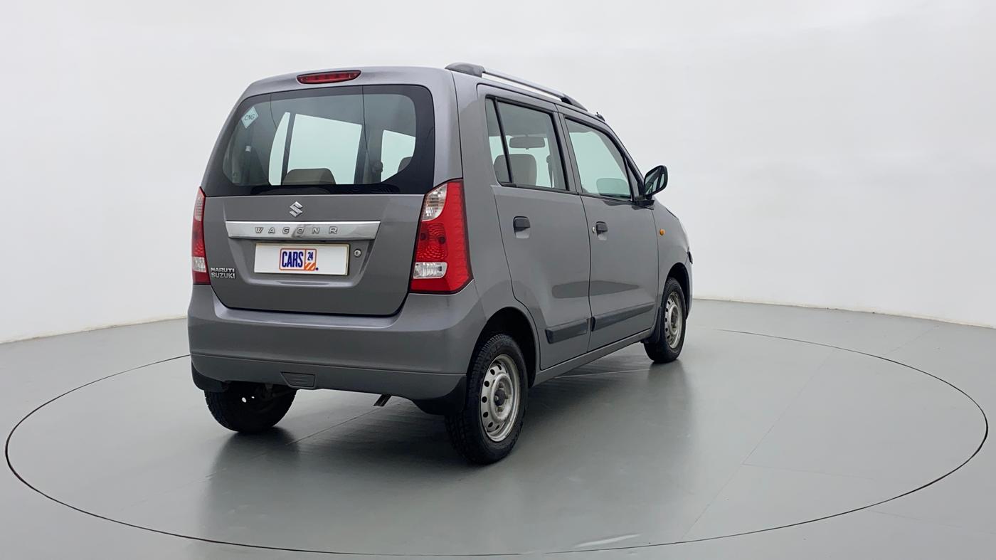 2018 Maruti Wagon R 1.0 LXI CNG, CNG, Manual, 17,078 km, Right Back Diagonal