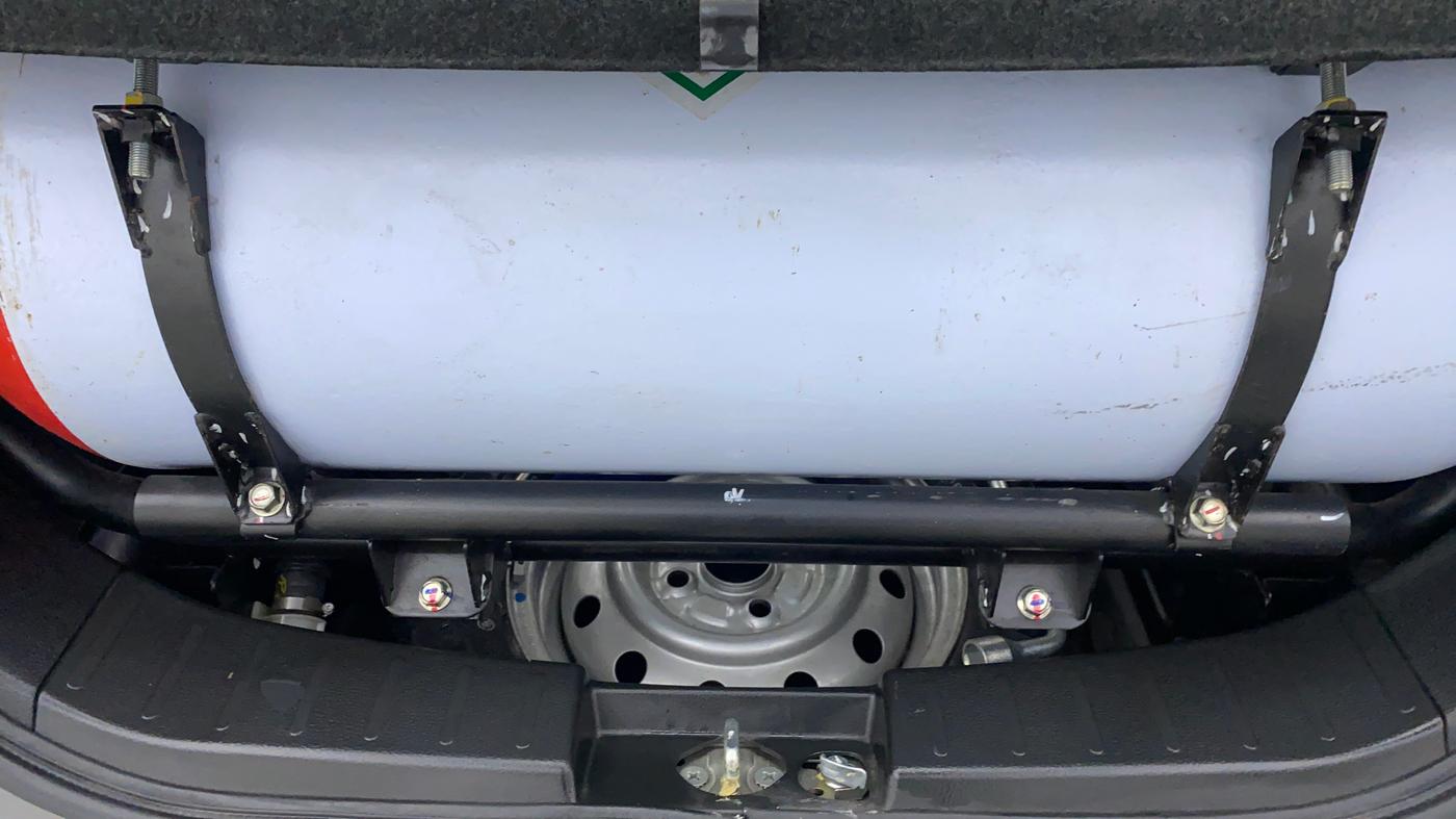 2018 Maruti Wagon R 1.0 LXI CNG, CNG, Manual, 17,078 km, Boot Inside