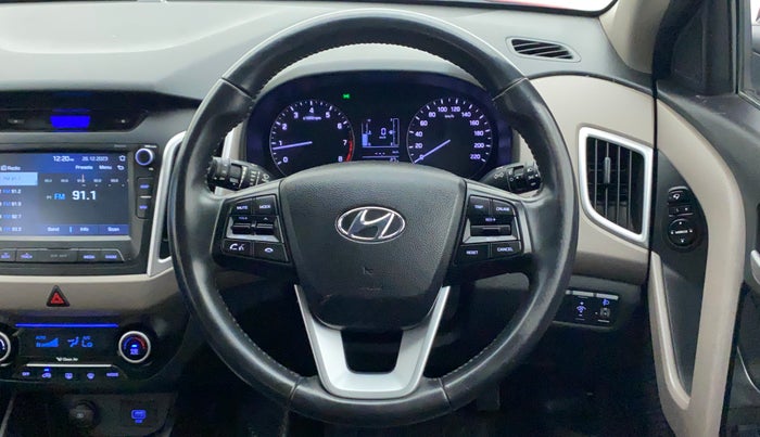 2018 Hyundai Creta SX 1.6 PETROL, Petrol, Manual, 48,275 km, Steering Wheel Close Up