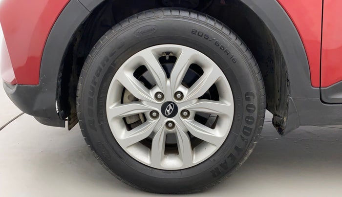 2018 Hyundai Creta SX 1.6 PETROL, Petrol, Manual, 48,275 km, Left Front Wheel
