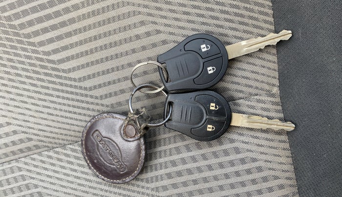 2021 Datsun Go Plus T, Petrol, Manual, 31,233 km, Key Close Up