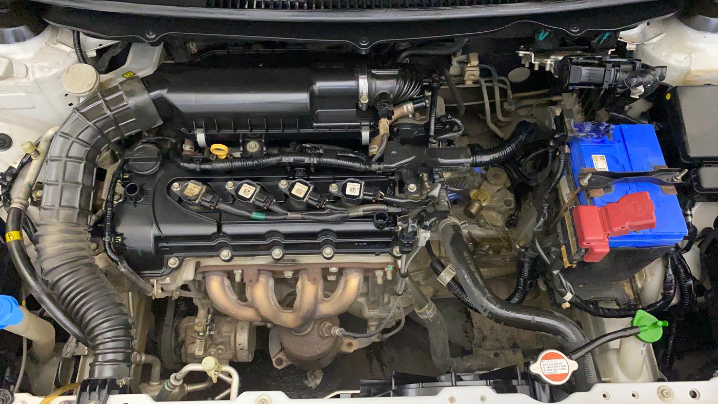 2021 Toyota Glanza G, Petrol, Manual, 65,629 km, Engine View